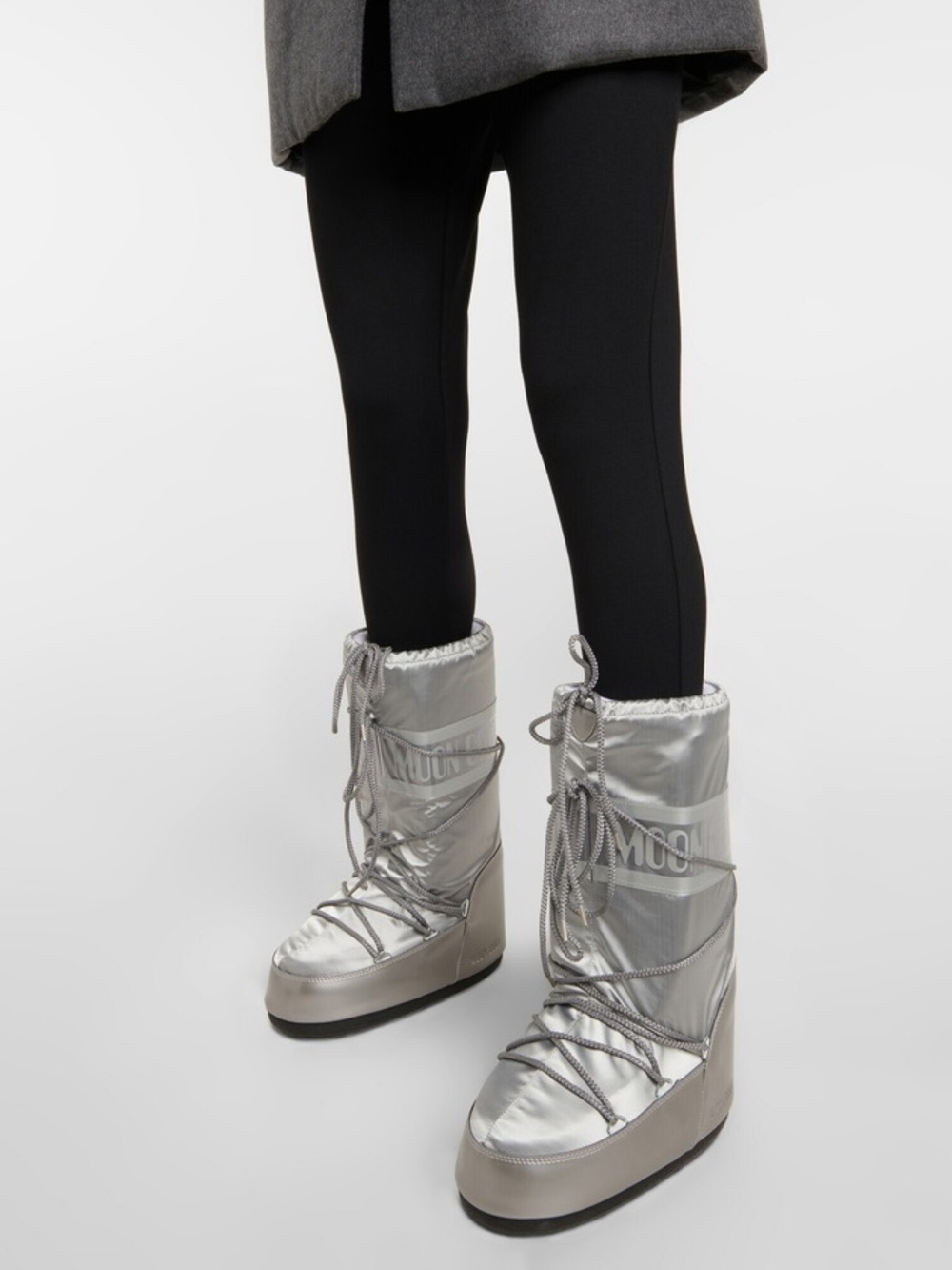 Moon Boot Unisex MB Icon Glance Boots- Size EU 35/38 - Picture 4 of 11
